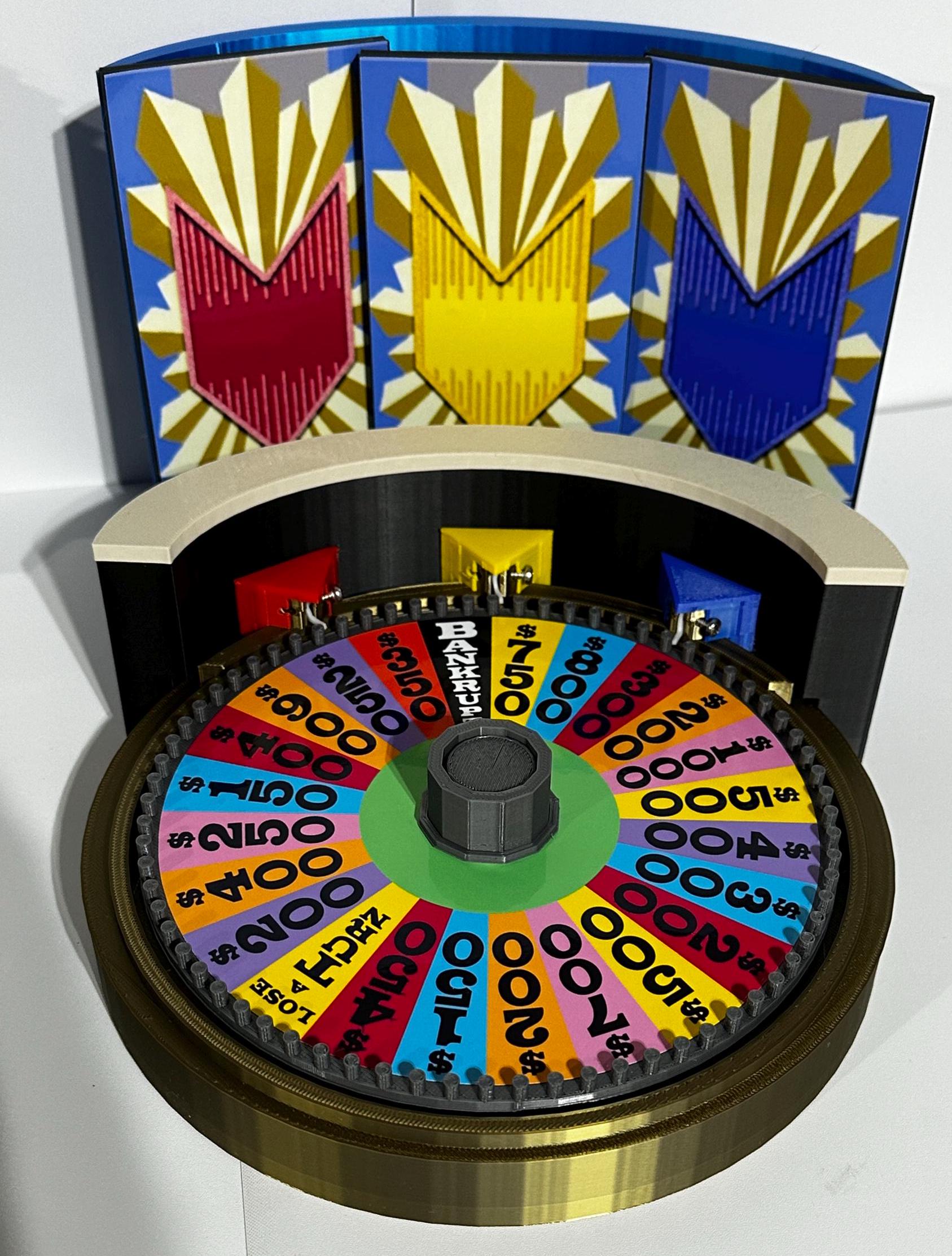 1990 Wheel of Fortune Replica Set - Puzzle Board, Ultimate 1990 Wheel of Fortune Replica Set - Puzzle Board, Ultimate