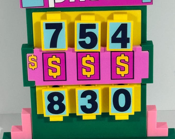 The Price is Right "2 for the Price of 1"  - 8 in high x 7.5 in wide x 1.5 in wide -www.facebook.com/AandM3DPrints/ www.makngames.com