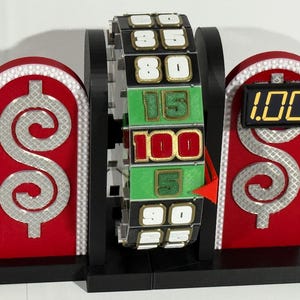 2022-Current Price is Right Wheel Spinner Showcase Showdown "Full 3D Version"- 9 inches  x 11 inches x 8 inches deep  makngames on Facebook