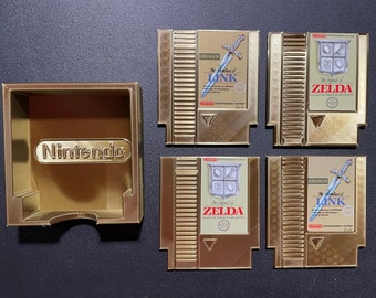 ゼルダの伝説 NES: オリジナルゴールドカートリッジ、1987年レトロ