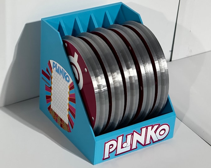 Price is Right Plinko Chips - 5 in. diameter and are about 3/4 of an inch thick - www.facebook.com/AandM3DPrints/ www.makngames.com