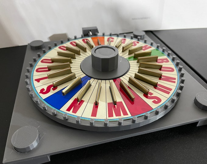Wheel of Fortune The ORIGINAL BONUS ROUND Wheel -  6.73 inches across- www.facebook.com/AandM3DPrints/ www.makngames.com