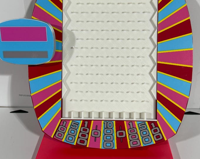 The Price is Right "Plinko" Pricing Game - 9.5 in. wide x 8.5 inches high x 4.5 in deep - www.facebook.com/AandM3DPrints/ www.makngames.com