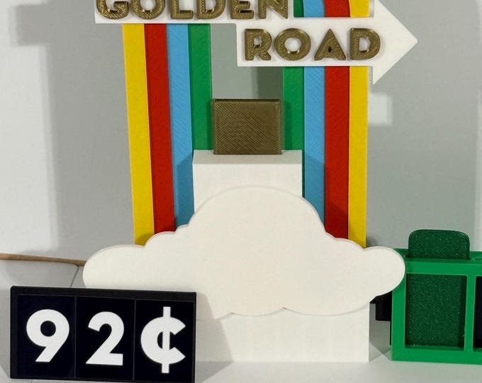 The Price is Right GOLDEN ROAD Pricing Game -playable miniature - www.facebook.com/AandM3DPrints/ www.makngames.com