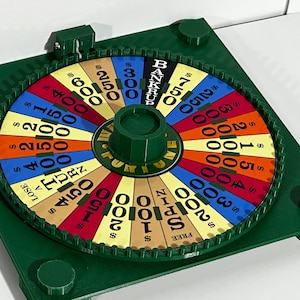 Wheel of Fortune 2ED 1986 Wheel Fortune - Etsy