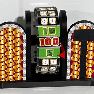 Price is Right Wheel 1978 and 1989 Version W/scoreboard- 7 in Tall X 9 in Wide X 6 in Deep Www ...