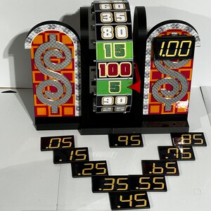 The Price is Right Wheel Spinner Showcase Showdown 7 in Tall X 9 in Wide X 6 Inches Deep. Www ...