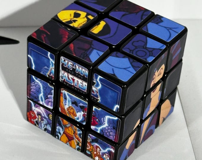 He-Man and the Masters of the Universe Rubik's Cube www.makngames.com