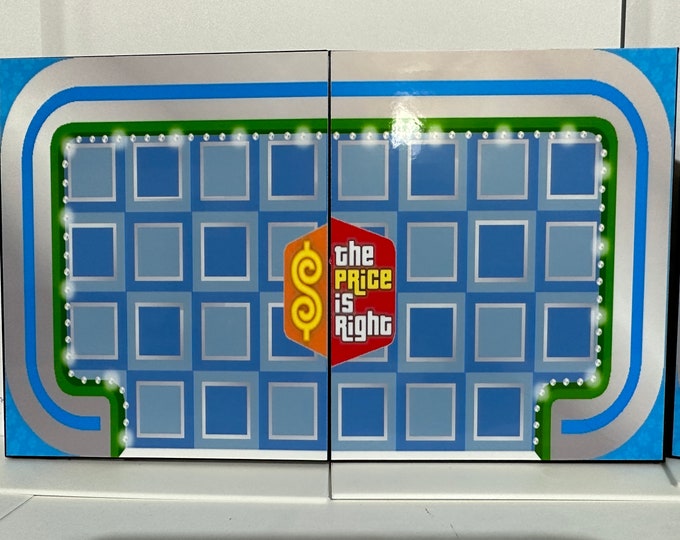 The Price is Right Big Doors Current Version - 6.5 inches high x 10.5 total inches wide - www.facebook.com/AandM3DPrints/