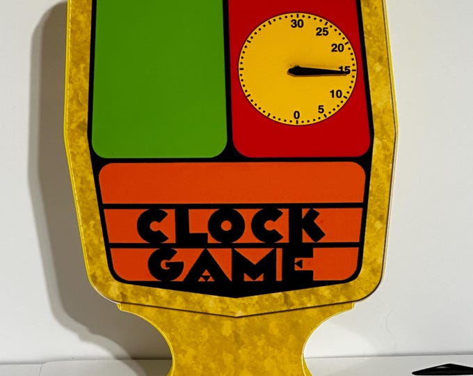 The Price is Right "Clock Game" Pricing Game - 4.5 inches long x 8 inches high x 1.5 in wide facebook.com/AandM3DPrints/ www.makngames.com