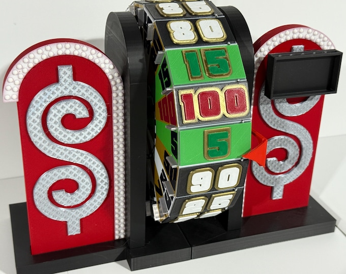 2022-Current Price is Right "Ultimate 3D" Wheel Spinner Showcase Showdown - 9 inches  x 11 inches x 8 inches deep