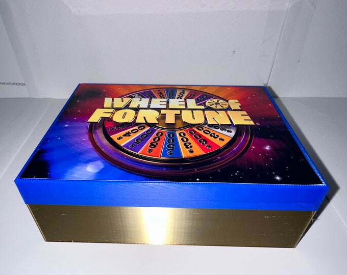 Wheel of Fortune Wedge Storage Box www.makngames.com