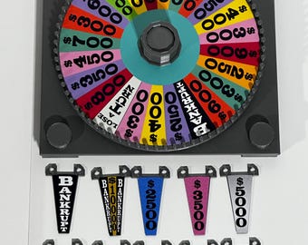 1998-1999 Era Wheel of Fortune Board Game Wheel Spinner