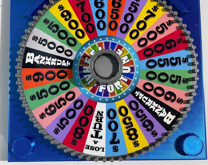 Deluxe Wheel of Fortune Wheel Set - www.facebook.com/AandM3DPrints/
