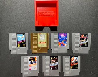 Custom made NES Coasters Set - Retro Nintendo Super Mario - www.facebook.com/AandM3DPrints/