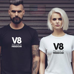 V8 Engines Love Tshirt, Muscle Car Tee, Motorsports Shirt, Gearhead Gift, Car Enthusiast, Mechanic Top