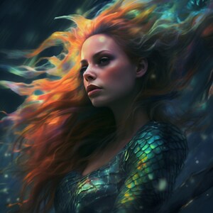 Solemn Mermaid