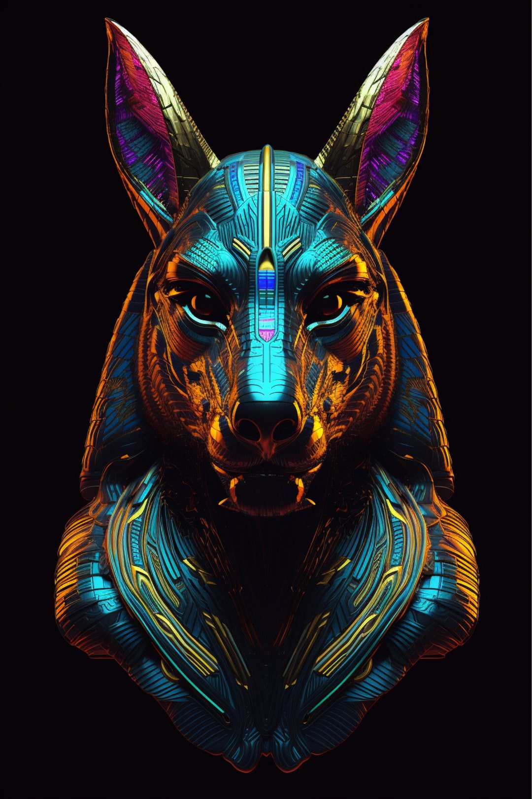 Golden Anubis - Etsy