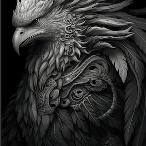 Black and White Griffin