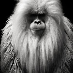 Black and White Yeti