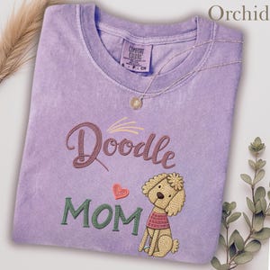 Comfort Colors Doodle Mama Shirt, Gift For Doodle Mom T-Shirt, Labradoodle Dog Mom Shirt, Goldendoodle Mom, Mothers Day Gift For Dog Mom