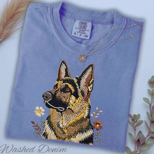 Comfort Colors German Shepherd Dog Shirt, Alsatian Dog Shirt, German Shepherd Memorial, Mothers Day Dog Mom Gift