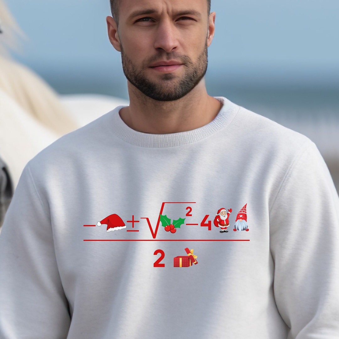 Math Sweaters Unisex Mathematician Christmas Sweatshirt. Sweater for Math Teacher ...