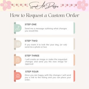 Custom Printed Doodle Dog Sweatshirt, Printed Embroidery Look Labradoodle Cockapoo GoldenDoodle Sweater image 11