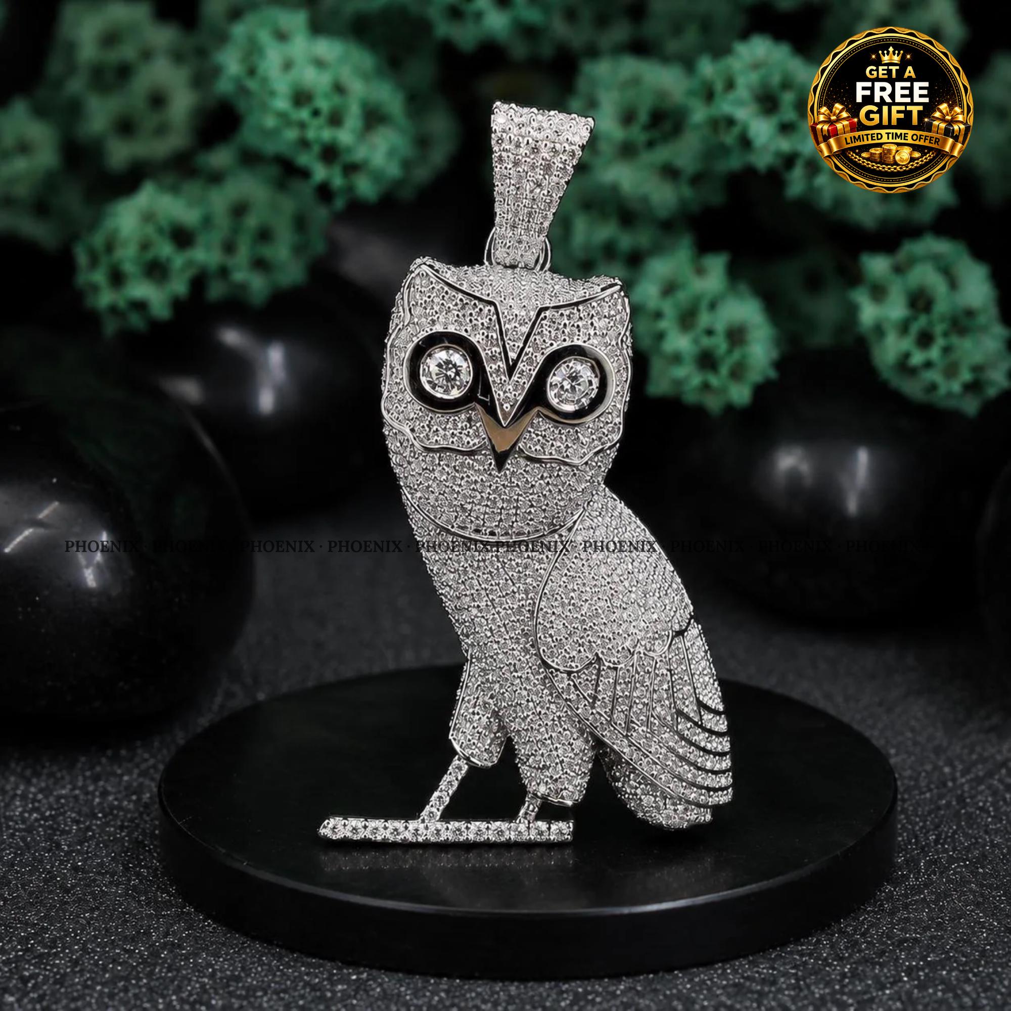 Ovo owl chain - Etsy 日本
