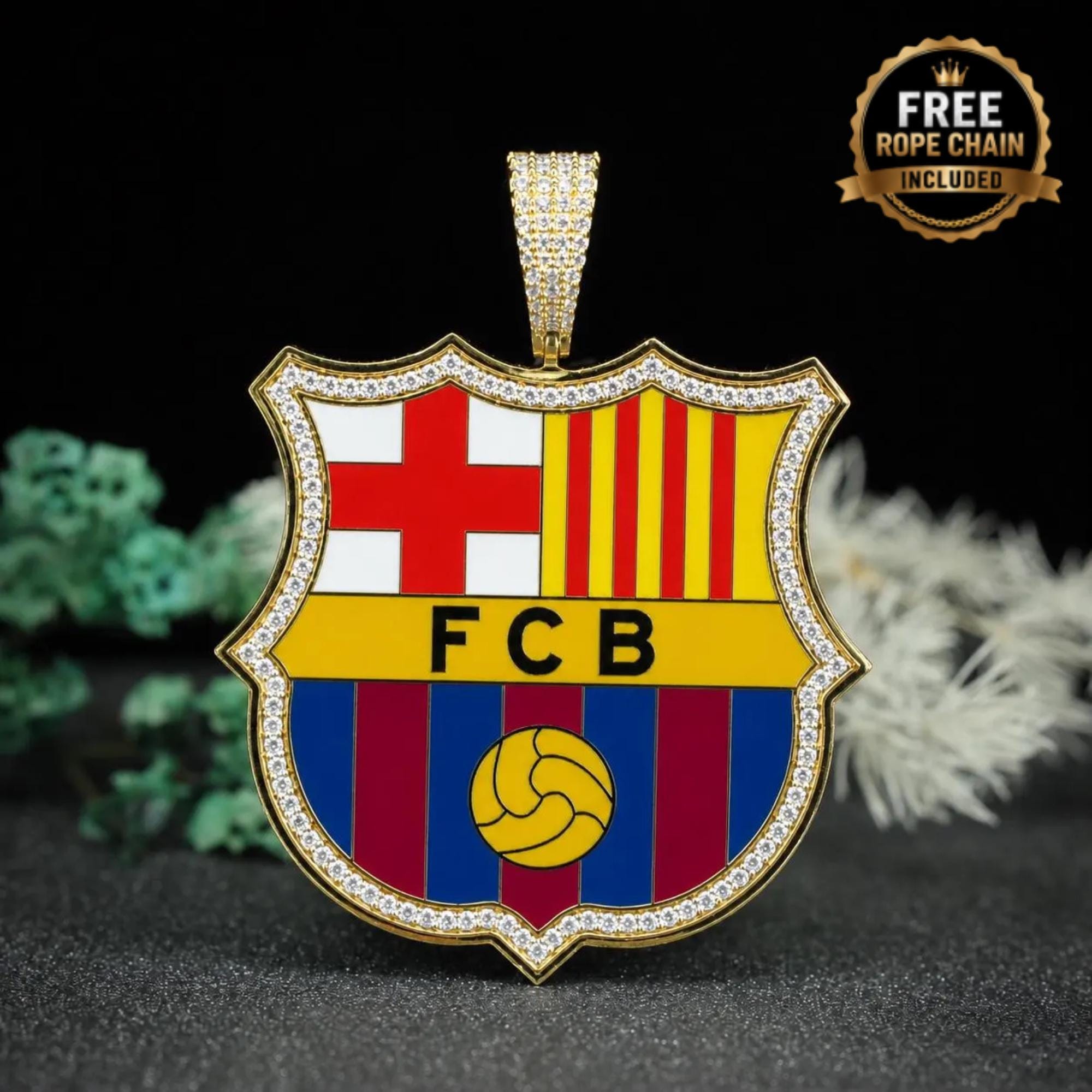 Fc barcelona necklace - Etsy 日本