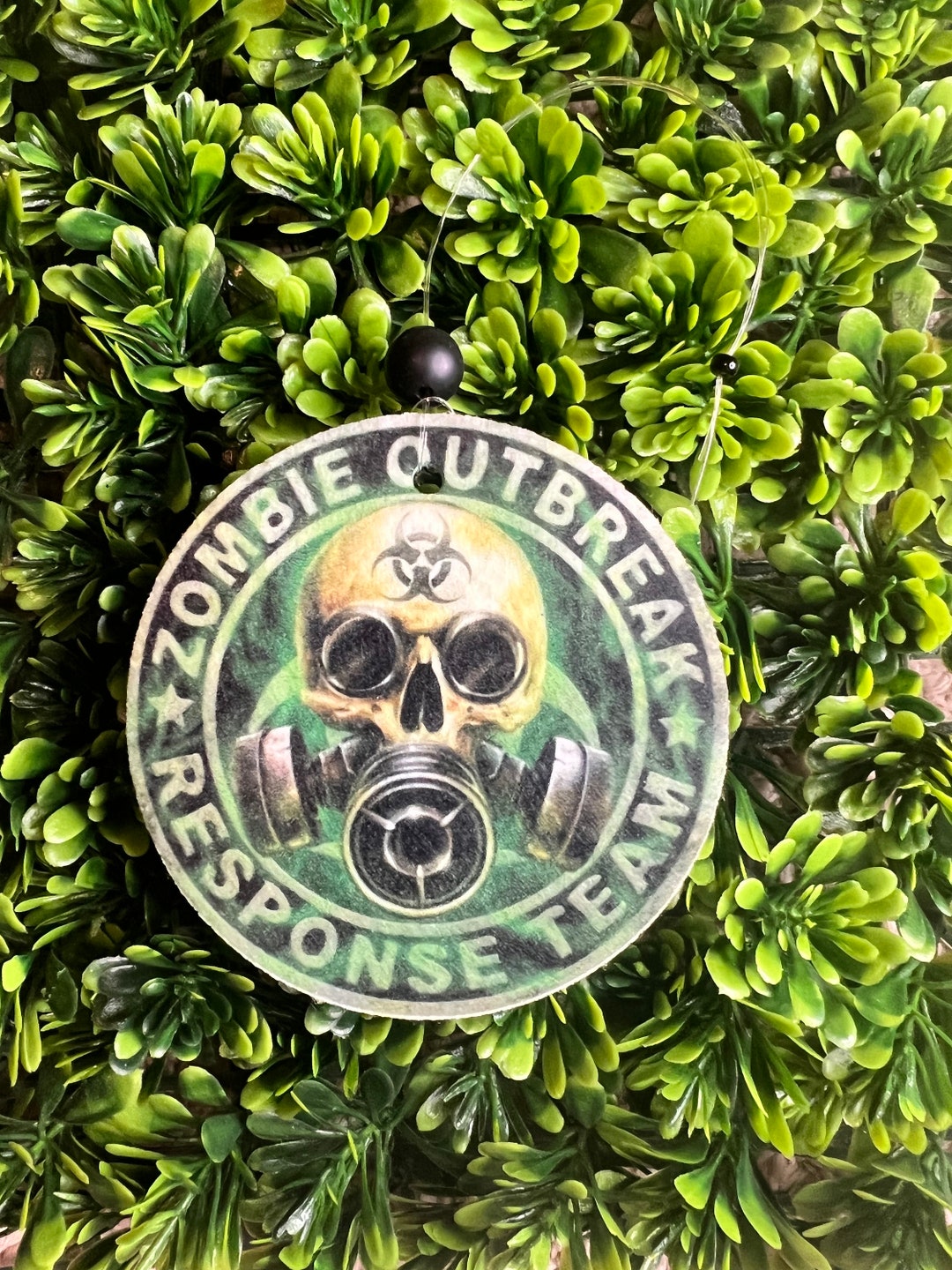 Zombie Outbreak // Air Freshener Etsy