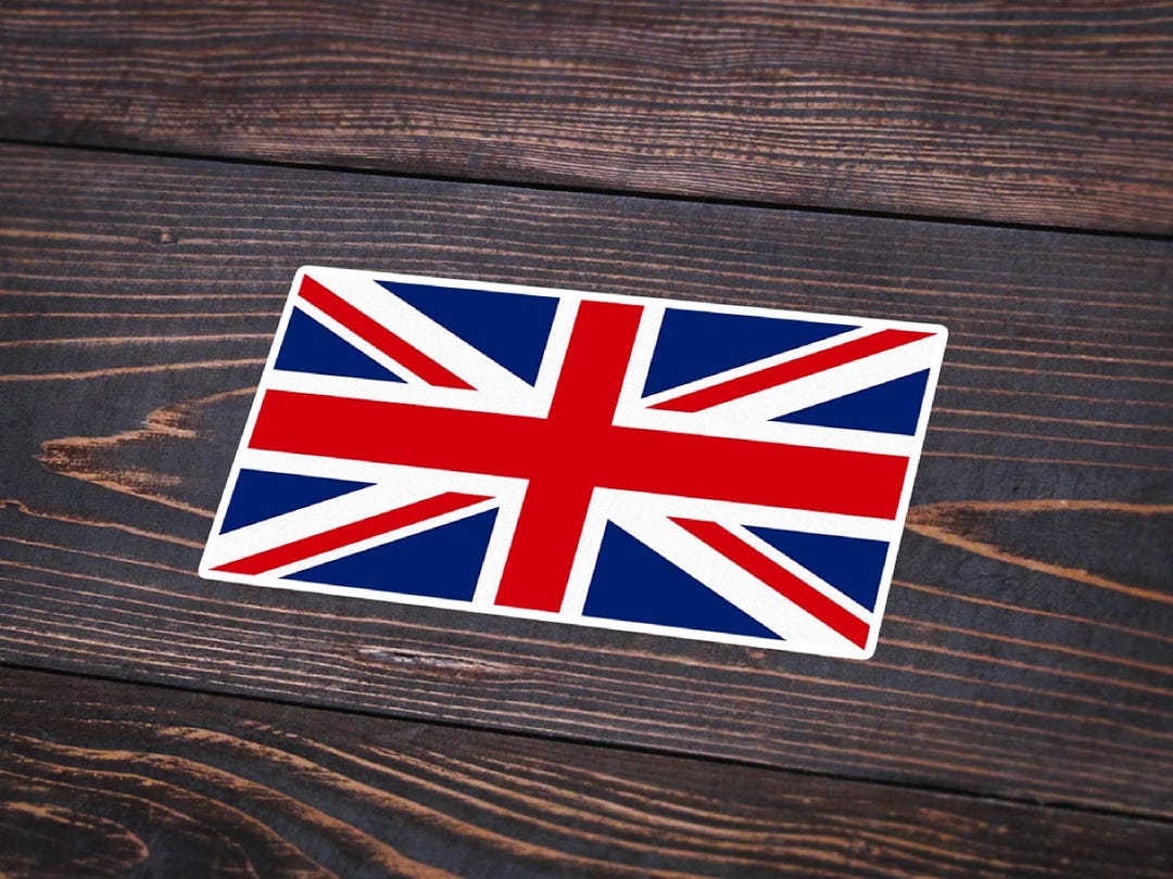 Union Jack Sticker | United Kingdom British Flag Vinyl Decal | UK ...
