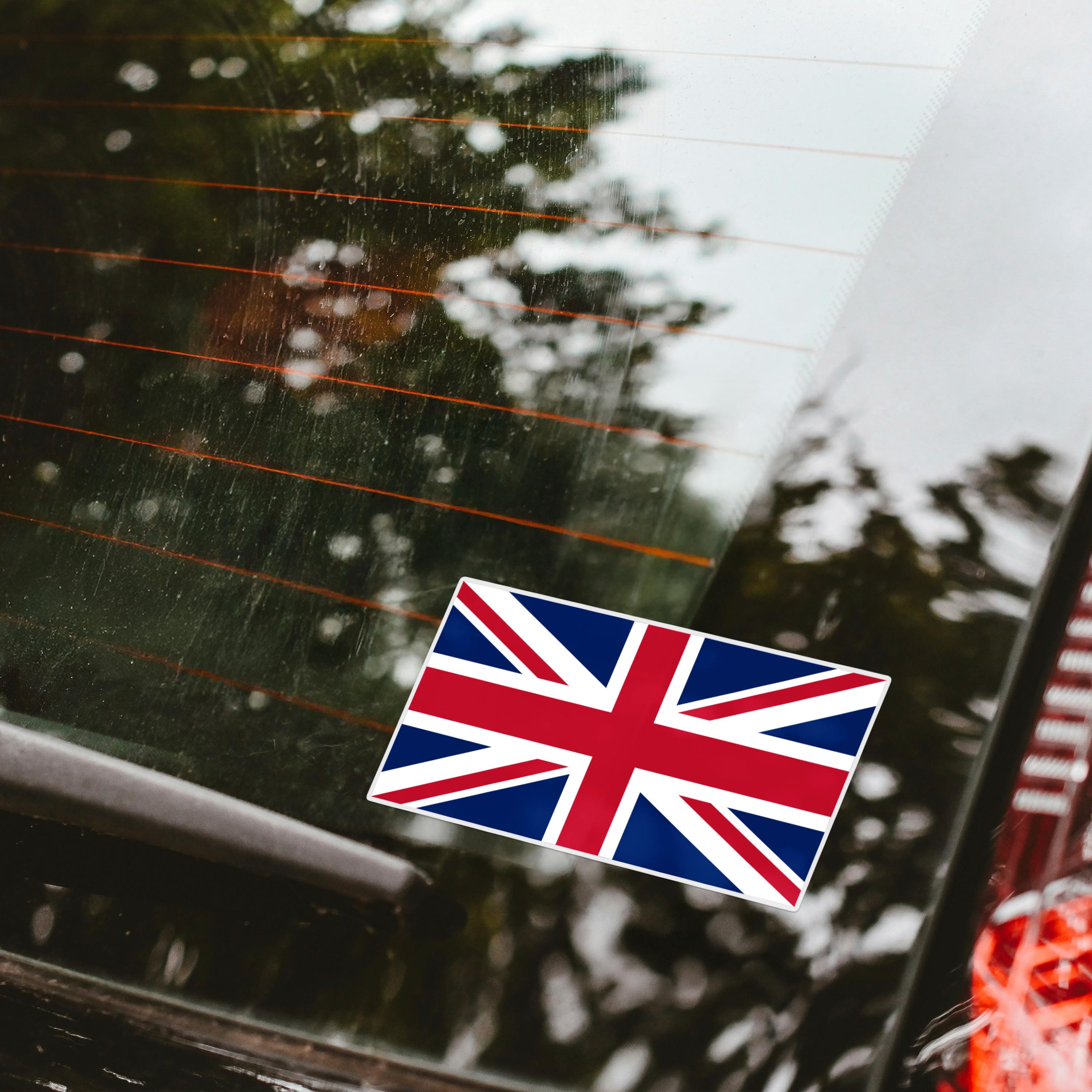 Union Jack Sticker - Great Britain Flag Vinyl Decal - UK United Kingdom ...