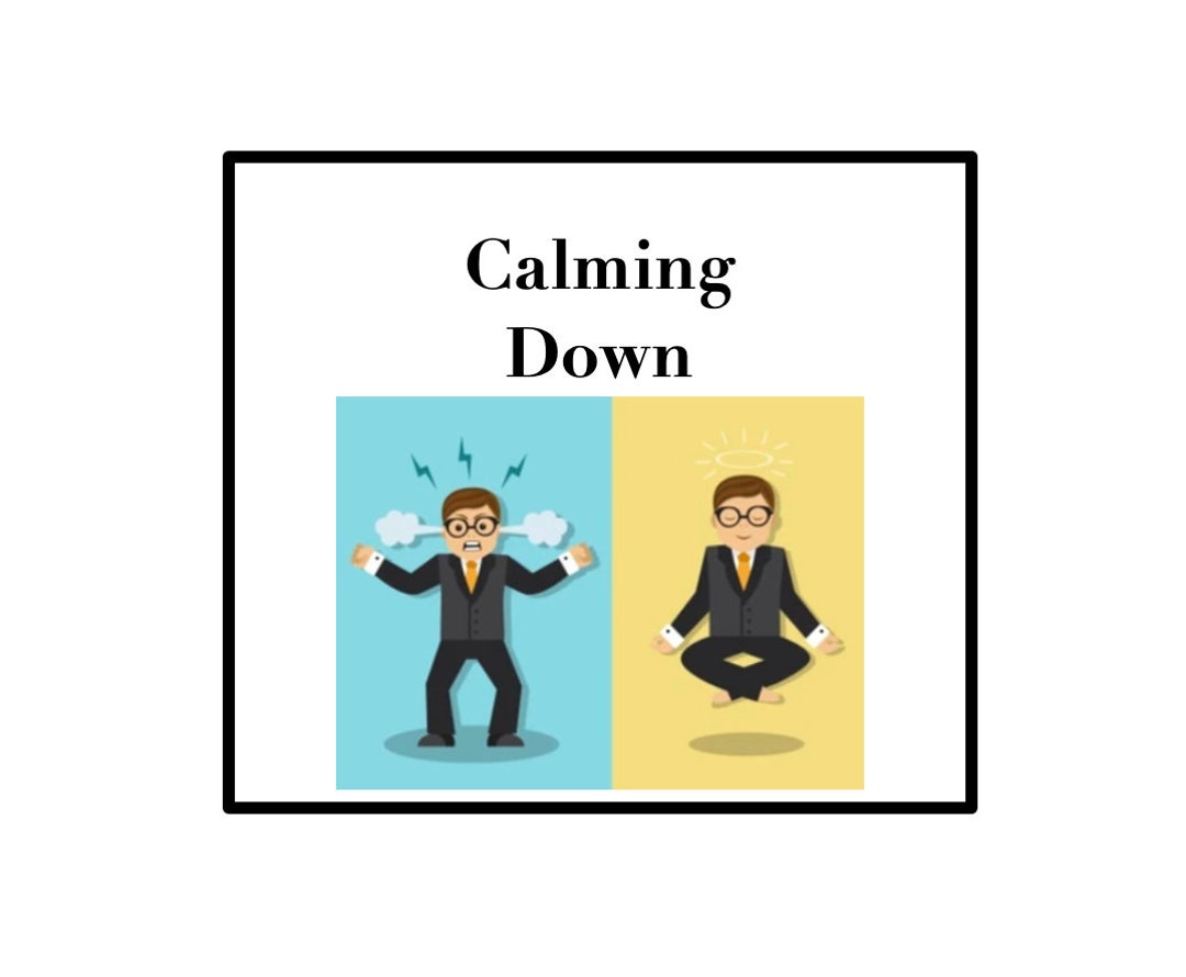 Calming Down Visual - Etsy UK
