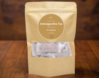 Ashwagandha Tea - Organic Herbal Tea made from Ashwagandha root