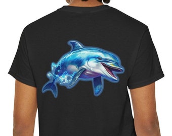 Dolphin Sea Mammal Life Shirt Ocean Dolphin Tshirt Summer Beach Vacation T-shirt Surf Jumping Porpoise