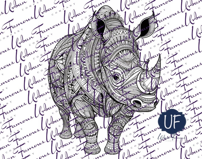 Serengeti Wild Safari PNG Animal Coloring Pages Instant Etsy