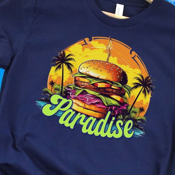 Cheeseburger in Paradise Shirt Etsy