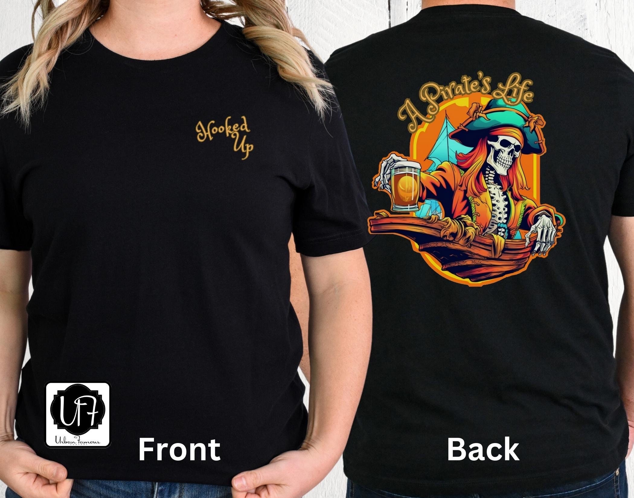 A Pirates Life T-shirt Yo Ho Pirates of Caribbean Sea Life Dad