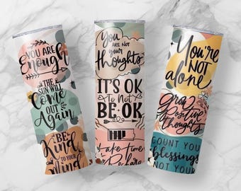 Roses tumbler, Its okay to not be okay inspirational, Coffee theme tumbler, Deer hunting 20oz tumbler