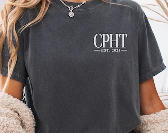 Personalized Pharmacy Tech Sweatshirt, Custom CPhT Shirt, Graduation Gift for Pharmacy Tech Student, Pharmacy Tech Sweater, Pharmacy Shirt