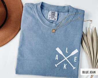 Lake Shirt, Oversized Lake Tshirt, Lake House Gift, Lake Lover Shirt, Lake Vacation Tee, Summer Shirt, Oversized Lake Day Tee, Lake Life Tee