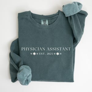 Personalized Physician Assistant Sweatshirt, Custom Physician Assistant Sweater, Graduation Gift for Physician Assistant Graduate, PA Hoodie
