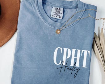Custom Pharmacy Tech Sweatshirt, Personalized CPhT Shirt, Graduate Gift for Pharmacy Tech, Pharmacy Sweater, Pharmacy Tech Graduation Gift