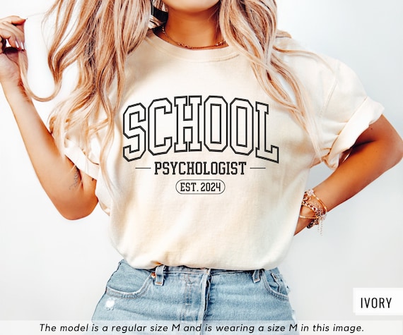 Custom School Psychologist Shirt, Personalized School Psychologist Tee, New School Psychologist Gift, Future School Psychologist Tshirt Gift