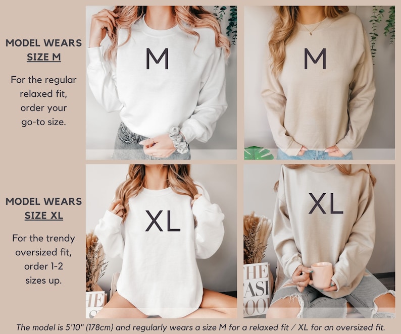 Farm Fresh Pumpkins Sweatshirt, Cute Fall Crewneck, Oversized Fall Sweatshirt, Pumpkin Patch Sweater, Autumn Sweater, Thanksgiving Sweater bild 7