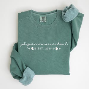 Personalized Physician Assistant Sweatshirt, Custom Physician Assistant Sweater, Graduation Gift for Physician Assistant Graduate, PA Hoodie