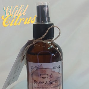 Wild Citrus Shake & Spritz Handmade Essential Oil Perfume