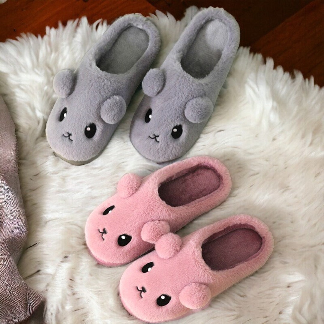 mens bunny slippers