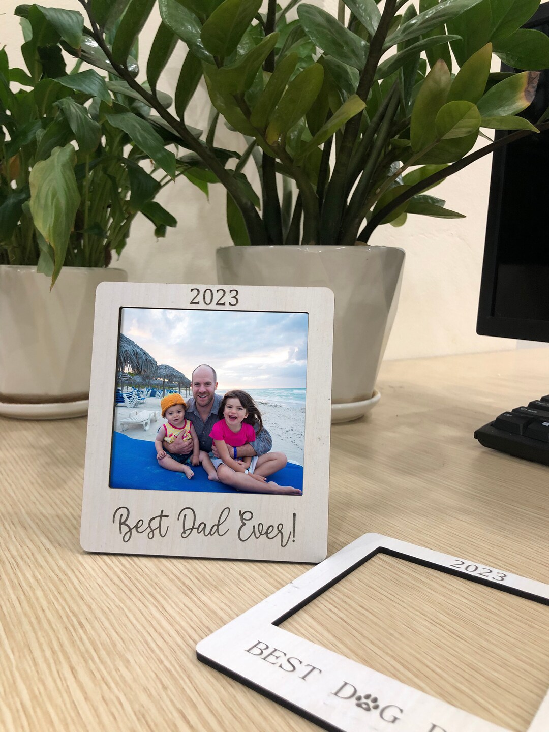 Personalized Fathers Day Gift Frame Custom Picture Etsy